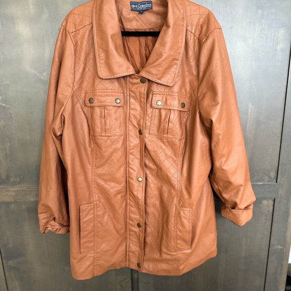 Lane Crawford 3XL faux leather jacket - Picture 1 of 2